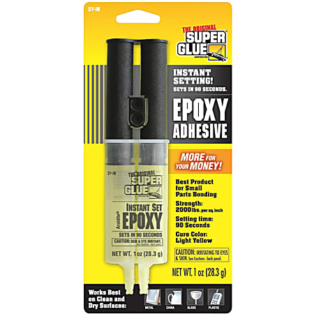 The Original Super Glue Instant Set Epoxy Syringe