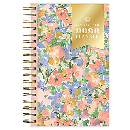 2026 Blue Sky Day Designer Weekly/Monthly Planner, 3-5/8" x 6-1/8", Lorelei, January To December, 155645