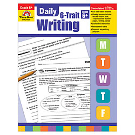 Evan-Moor® Daily 6-Trait Writing Workbook, Grade 6+