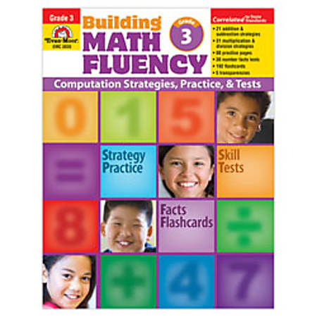 Evan-Moor® Building Math Fluency Workbooks, Grade 3