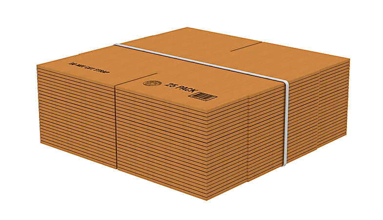Kraft Boxes, 21-1/2" x 15" x 12"