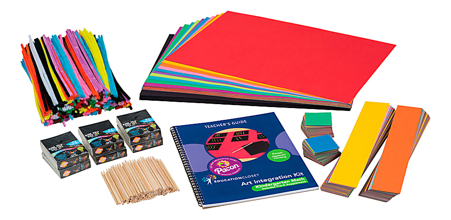 Pacon® EducationCloset Math Art Integration Kit, Kindergarten