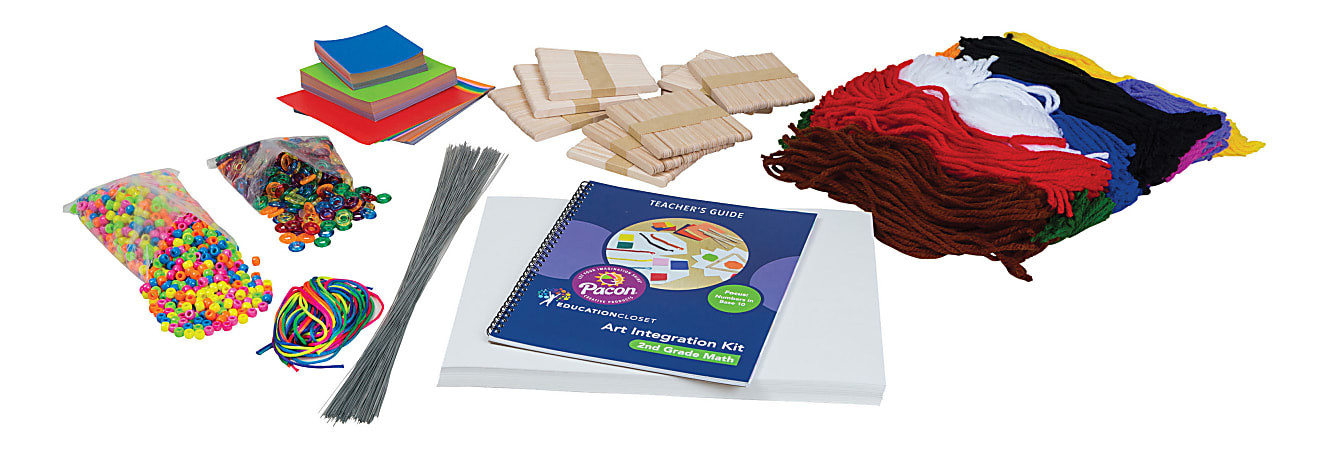 Pacon® EducationCloset Math Art Integration Kit, Grade 2