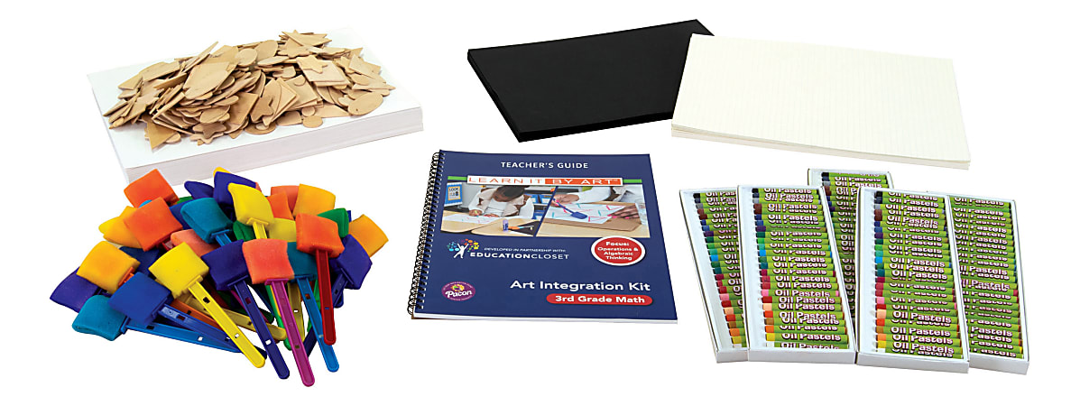 Pacon® EducationCloset Math Art Integration Kit, Grade 3