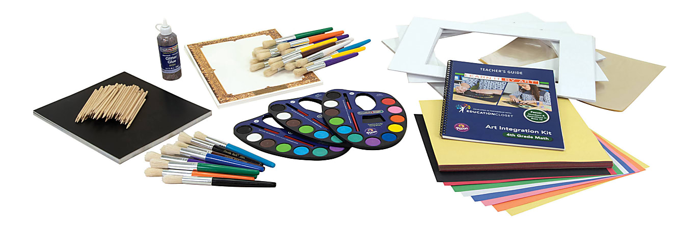 Pacon® EducationCloset Math Art Integration Kit, Grade 4