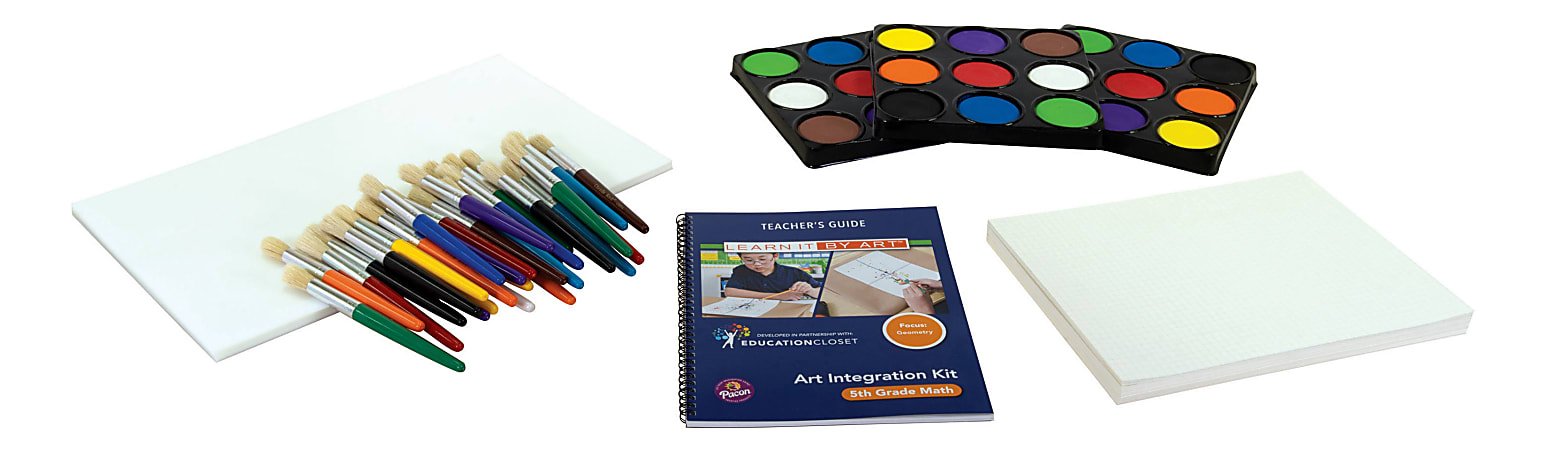 Pacon® EducationCloset Math Art Integration Kit, Grade 5