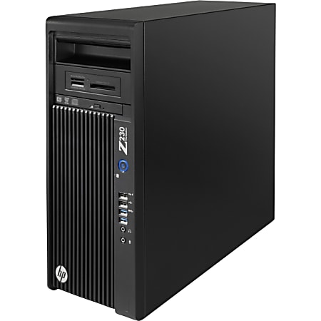 HP Z230 Mini-tower Workstation - 1 x Processors Supported - 1 x Intel Core i7 i7-4790 Quad-core (4 Core) 3.60 GHz - Jack Black