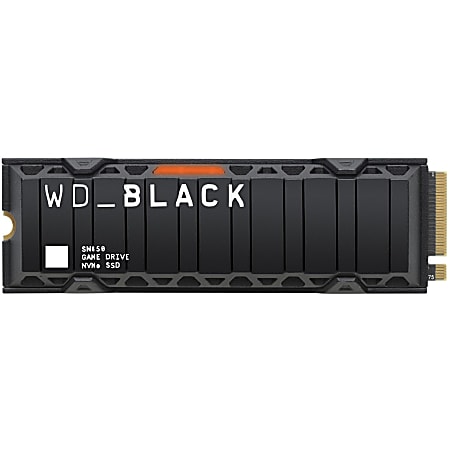 Western Digital BLACK™ SN850 WDS500G1XHE 500 GB Solid State Drive - M.2 2280 Internal - PCI Express NVMe (PCI Express NVMe 4.0 x4) - Desktop PC, Gaming Console Device Supported - 7000 MB/s Maximum Read Transfer Rate - 5 Year Warranty