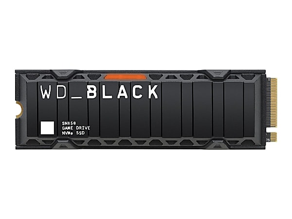 WD Black SN850 NVMe SSD WDS100T1XHE - SSD - 1 TB - internal - M.2 2280 - PCIe 4.0 x4 (NVMe)