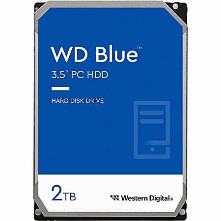 Western Digital WD Blue Internal HDD, 2TB, Blue