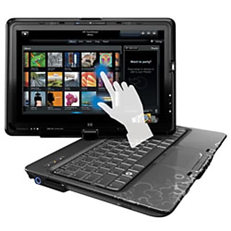 HP TouchSmart tx2-1020us 12.1" Widescreen Notebook Computer With AMD Turion™ X2 Ultra Dual-Core Mobile Processor ZM-82