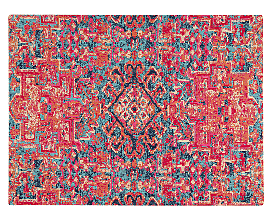 Anji Mountain Merida Rug’d Chair Mat, 1/2"H x 36”W x 48”D, Multicolor