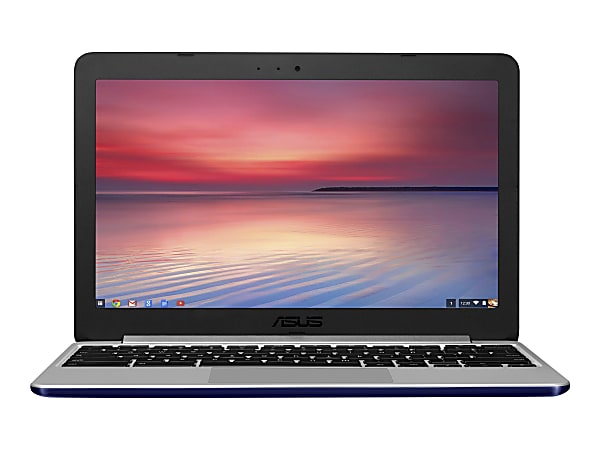 Asus Chromebook Laptop, 11.6" Screen, Rockchip Cortex A17, 4GB Memory, 16GB Solid State Drive, Google™ Chrome