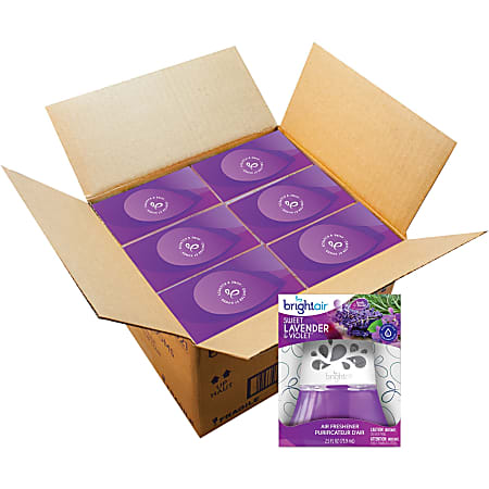 Bright Air Sweet Lavender & Violet Scented Oil Air Freshener - Oil - 2.5 fl oz (0.1 quart) - Lavender, Violet - 900288CT