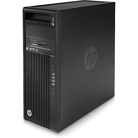 HP Z440 Workstation - 1 x Intel Xeon E5-1607 v3 Quad-core (4 Core) 3.10 GHz - 4 GB DDR4 SDRAM - 500 GB HDD - NVIDIA Quadro K420 1 GB Graphics - Windows 7 Professional 64-bit upgradable to Windows 8.1 Pro - Mini-tower - Jack Black