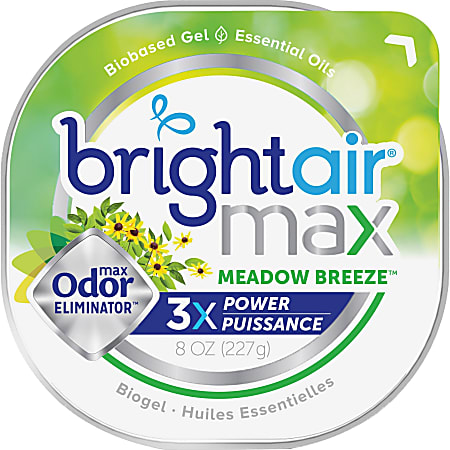 Bright Air Max Scented Gel Odor Eliminator - Gel - 8 oz - Cool Clean - 6 / Carton - Odor Neutralizer, Phthalate-free, Paraben-free, BHT Free, Bio-based, Formaldehyde-free, NPE-free Bright Air Max Scented Gel Odor Eliminator - Gel - 8 oz - Cool Clean - 6 / Carton - Odor Neutralizer, Phthalate-free, Paraben-free, BHT Free, Bio-based, Formaldehyde-free, NPE-free
