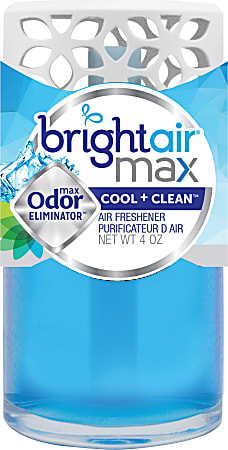 Bright Air Max Odor Eliminator Gel, Cool + Clean, 4 Oz