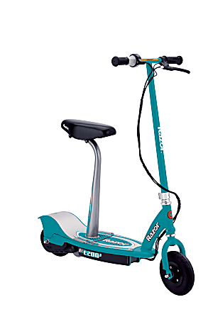 Razor E200S Seated Electric Scooter, 42"H x 16"W x 37"D, Teal