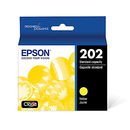 Epson® 202 Claria® Yellow Ink Cartridge, T202420-S
