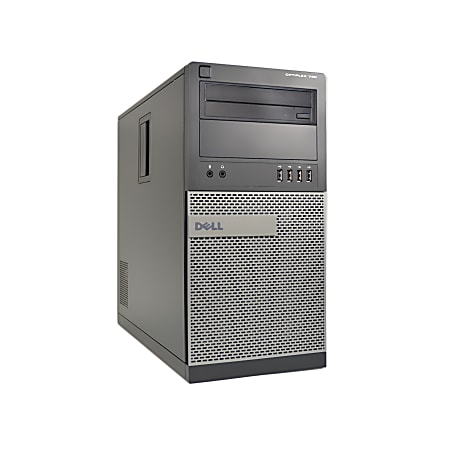 Dell™ Optiplex 790-MT Refurbished Desktop PC, Intel® Core™ i7, 16GB Memory, 256GB Solid State Drive, Windows® 10, OD1-0234