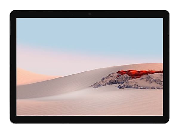 Microsoft Surface Go 2 Tablet - 10.5" - Core M 8th Gen m3-8100Y 1.10 GHz - 4 GB RAM - 64 GB Storage - Windows 10 Pro - Silver - microSDXC Supported - 1920 x 1280 - PixelSense Display - 5 Megapixel Front Camera - 10 Hours Maximum Battery Run Time