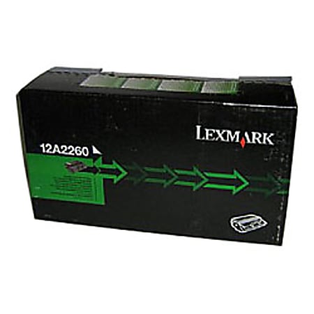 Lexmark™ 12A2260 Remanufactured Black Toner Cartridge