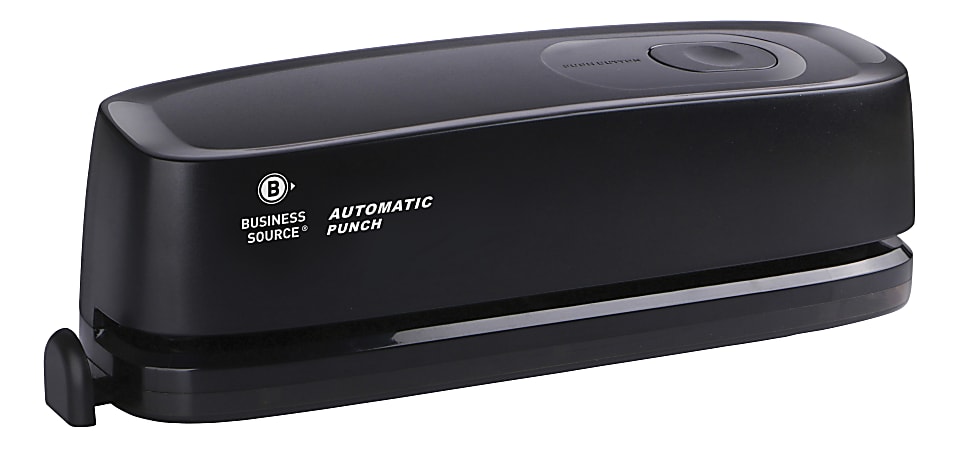 Business Source 3-Hole Electric Hole Punch 