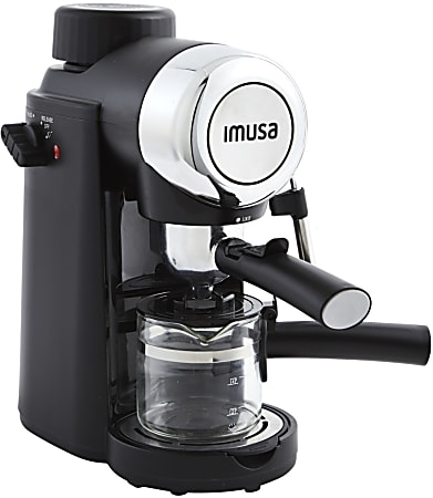 IMUSA 4-Cup Espresso/Cappuccino Maker, Black