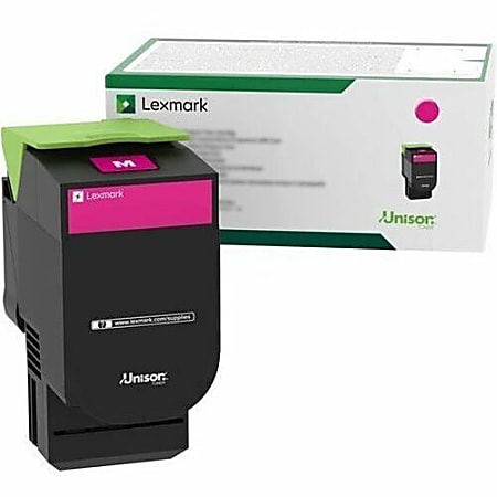 Lexmark Laser Toner Cartridge - Magenta - 1 Pack - 1000 Pages