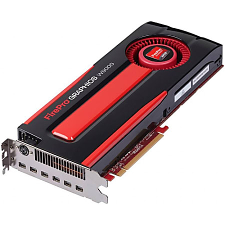 Sapphire FirePro W9000 Graphic Card - 975 MHz Core - 6 GB GDDR5 - PCI Express 3.0 x16 - Full-length/Full-height - Dual Slot Space Required