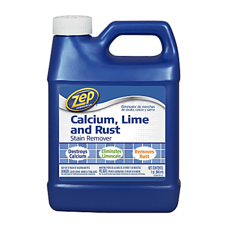 Zep Calcium, Lime And Rust Remover, 32 Oz