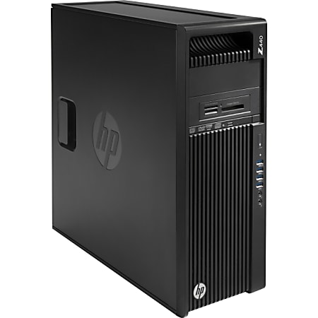 HP Z440 Workstation - 1 x Intel Xeon E5-1620 v3 Quad-core (4 Core) 3.50 GHz - 16 GB DDR4 SDRAM - 256 GB SSD - 1 x NVIDIA Quadro K4200 4 GB Graphics - Windows 7 Professional 64-bit upgradable to Windows 8.1 Pro - Mini-tower - Black