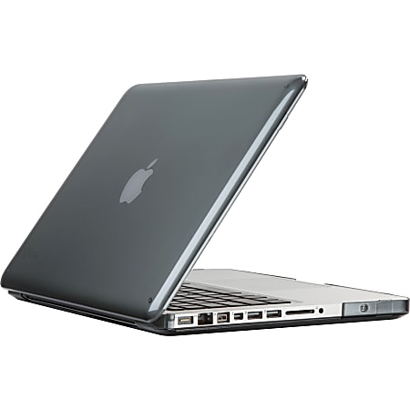 Speck SeeThru MacBook Pro 13" Cases - For MacBook Pro - Nickel Gray - Glossy - Scuff Resistant, Scratch Resistant, Heat Resistant - Polycarbonate
