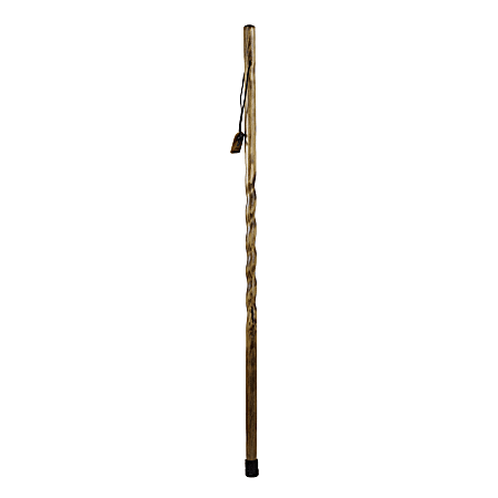 Brazos Walking Sticks™ Twisted Trail Blazer Walking Stick, 55", Tan
