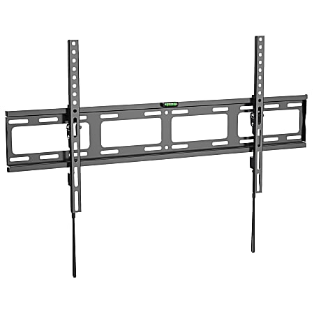 Peerless-AV CRS Steel Universal Flat/Tilt Wall Mount For 65" To 90" Displays, 16-1/2”H x 33-1/8”W x 1-5/16”D, Black