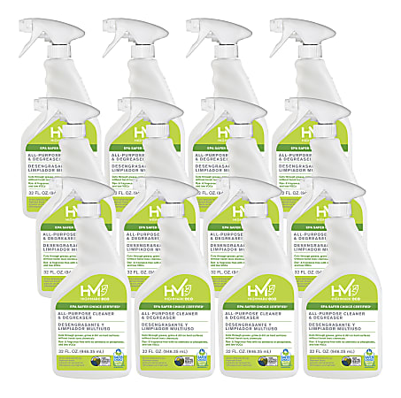 Highmark&reg; ECO All-Purpose Cleaner And Degreaser, 32 Oz, Case Of 12 Bottles