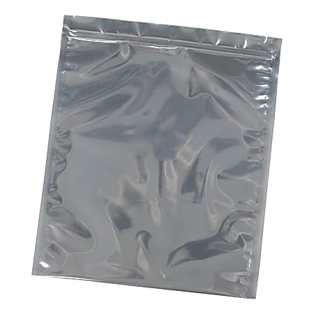 Partners Brand Reclosable Static Shielding Bags, 2" x 3", Clear, Case Of 100 Bags