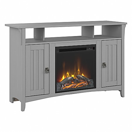 55 inch hot sale fireplace tv stand