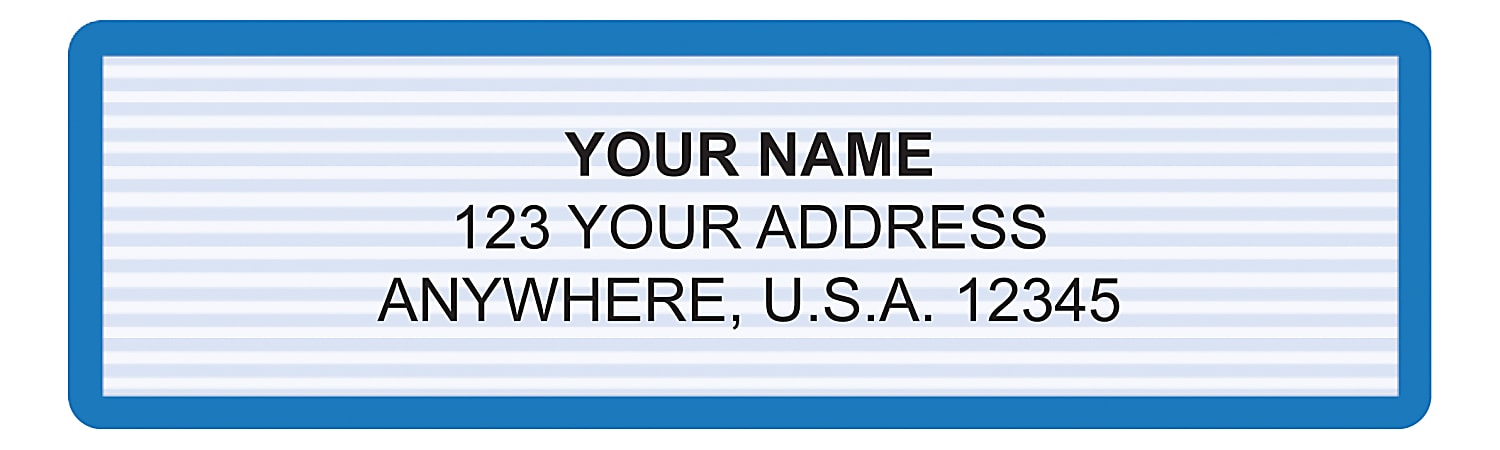 Custom Address Labels Monarch 144 PK - Office Depot