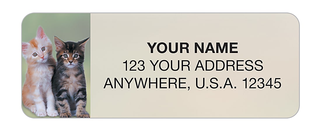Address Sheet Labels , Size 2.5" x 0.75",