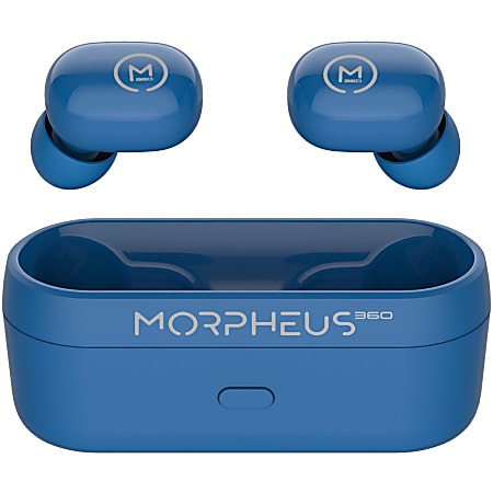 Spire True Wireless Earbuds Bluetooth In-Ear Headphones with Microphone, Island Blue