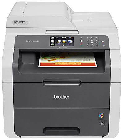 Brother® MFC-9130CW Wireless Color Laser All-In-One Printer