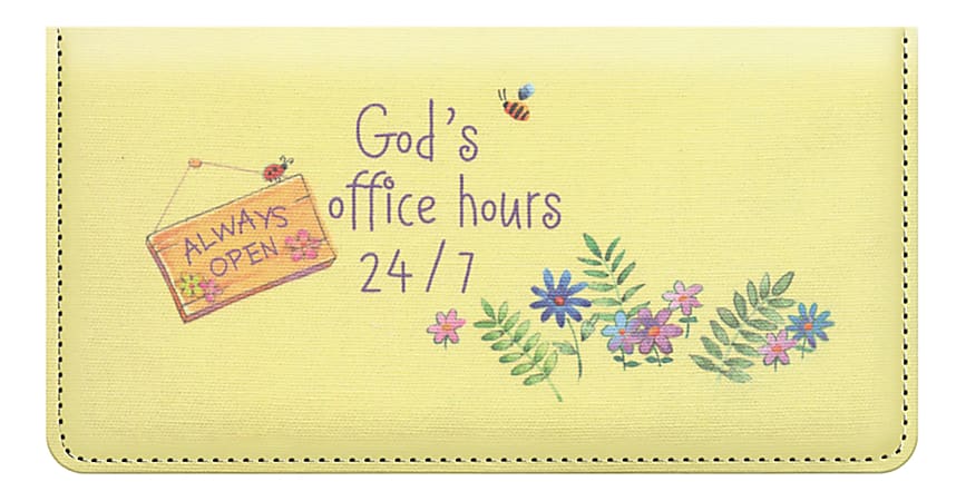 Custom Canvas Personal Wallet Checkbook Cover, Laughter For The Soul