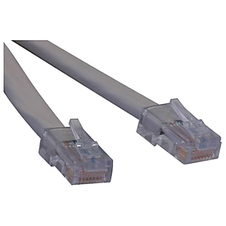 Tripp Lite T1 Shielded RJ48C Crossover Cable (RJ45 M/M) 3 ft. (0.91 m) TAA - RJ-45 Male Network - RJ-45 Male Network - 3ft - Beige