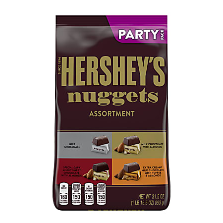 Hersheys Nuggets 31.5 Oz Bag - Office Depot