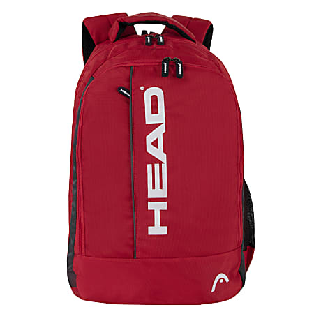 HEAD Ivansivic Backpack With 15 Laptop Pocket Red - Office Depot