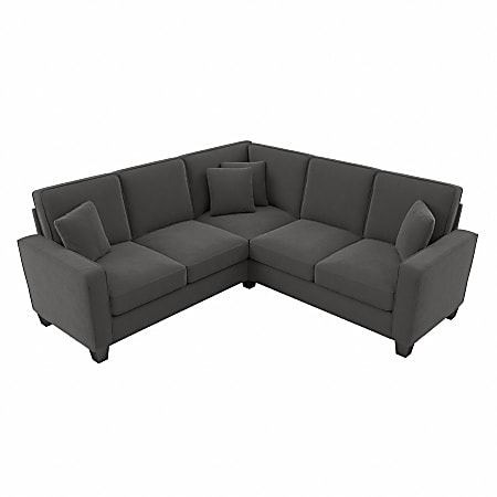 Bush® Furniture Stockton 87"W L-Shaped Sectional Couch,