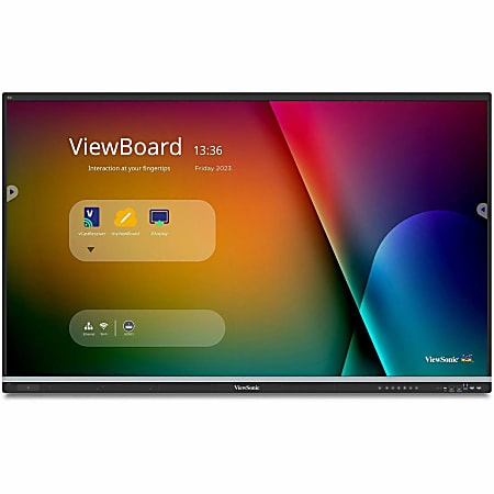 ViewSonic 65" 4K 16:9 Android EDLA ViewBoard Interactive Flat Panel Display