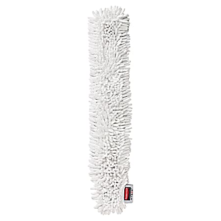 Rubbermaid HYGEN Quick-Connect Microfiber Dusting Wand Sleeve, 12-1/4", White