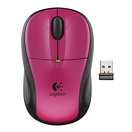 Logitech® M305 Wireless Mouse, pink